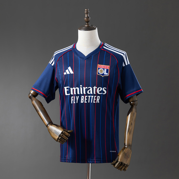 Olympique Lyonnais Jersey 25/26 Away Football Kit Fans Version