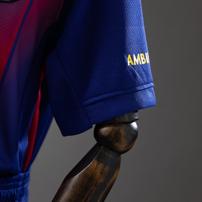 Kids Barcelona Jersey 25/26 Home Football Kit
