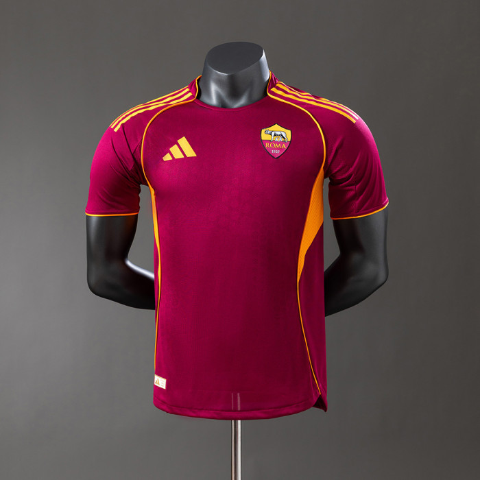 AS Roma Jersey 25/26 Home Football Kit Player Version
