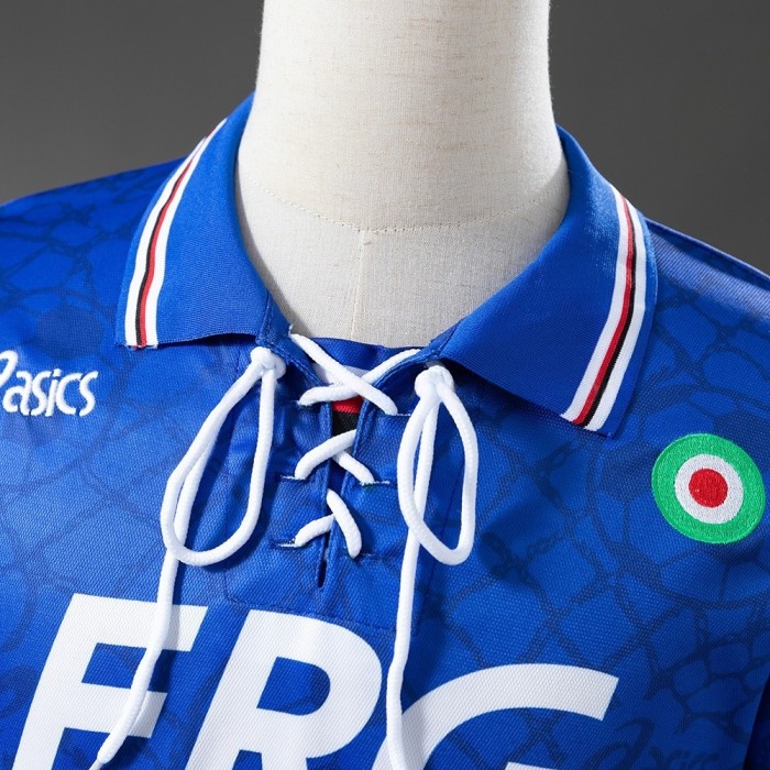 Sampdoria Jersey 1994-95 Home Retro Football Kit