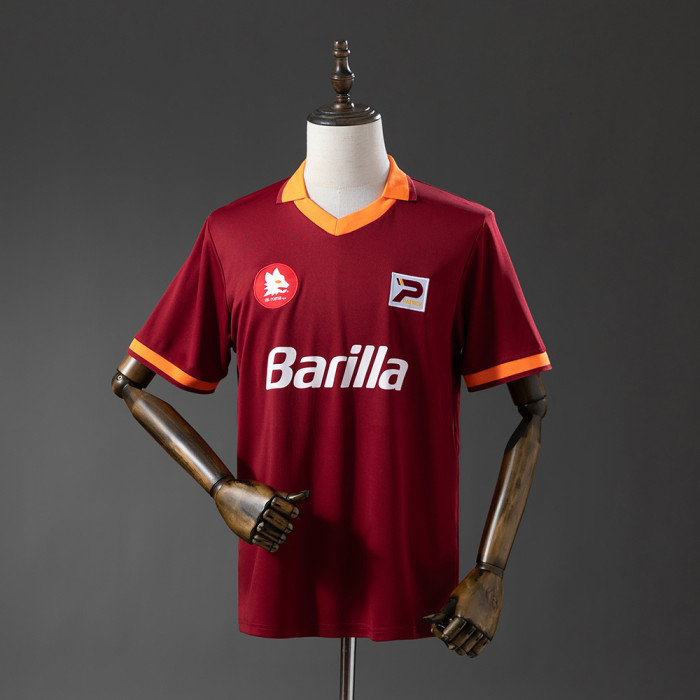 Rome Jersey 1982-83 Home Retro Football Kit