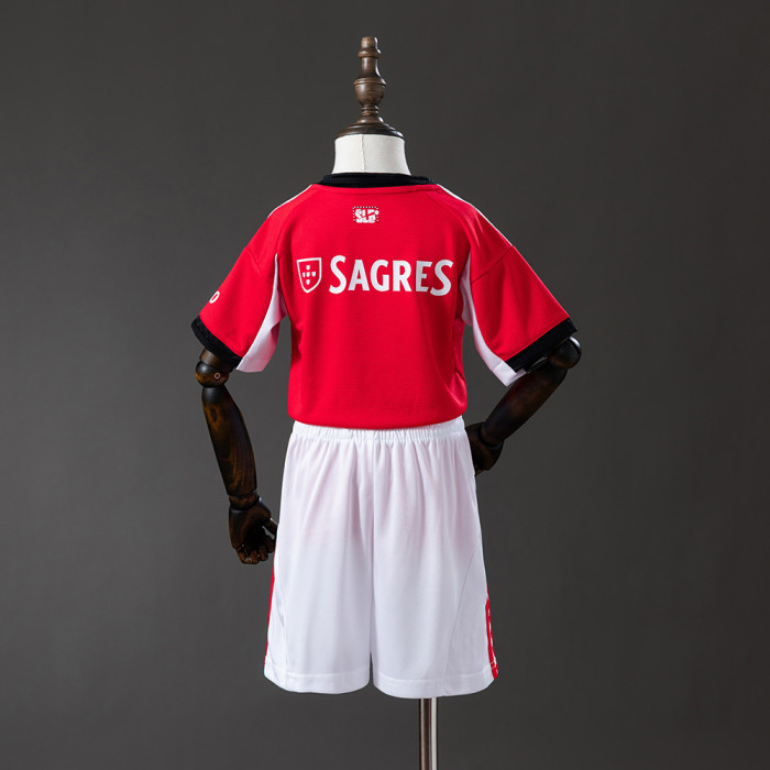 Kids Benfica Jersey 25/26 Home Football Kit