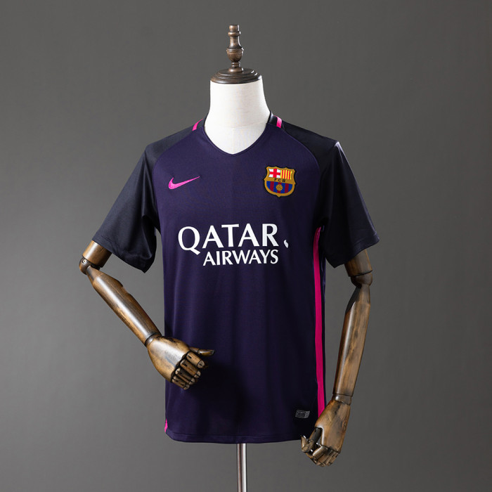 Barcelona Jersey 2016/17 Away Retro Football Kit