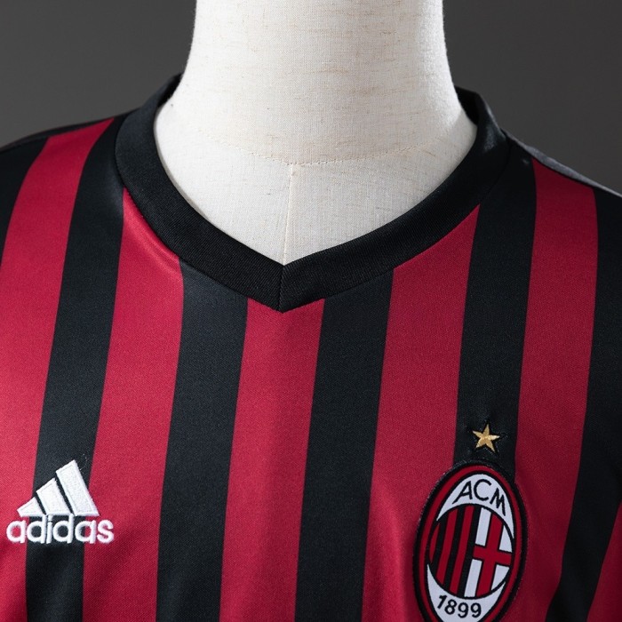AC Milan Jersey 2016/17 Home Retro Football Kit