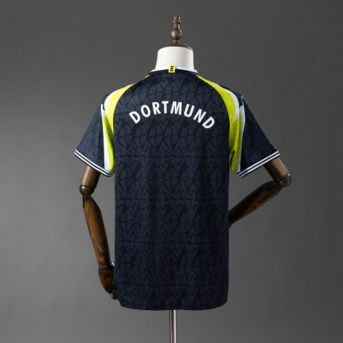 Dortmund Jersey 1995-96 Away Retro Football Kit