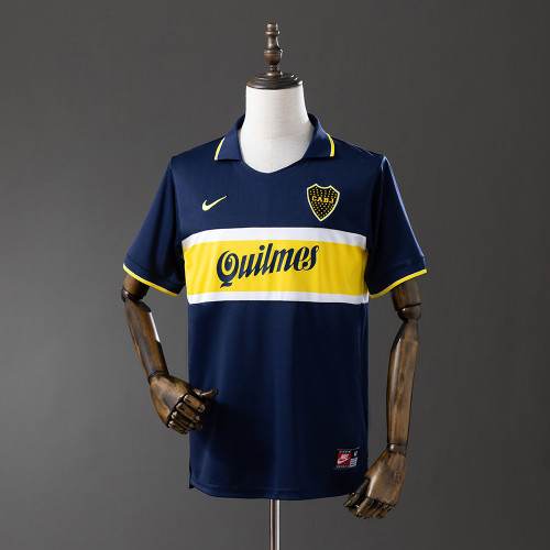 Boca Juniors Jersey 1996-97 Home Retro Football Kit