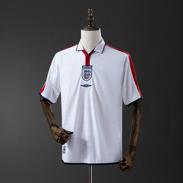 England  Jersey 2004 Home Retro Football Kit