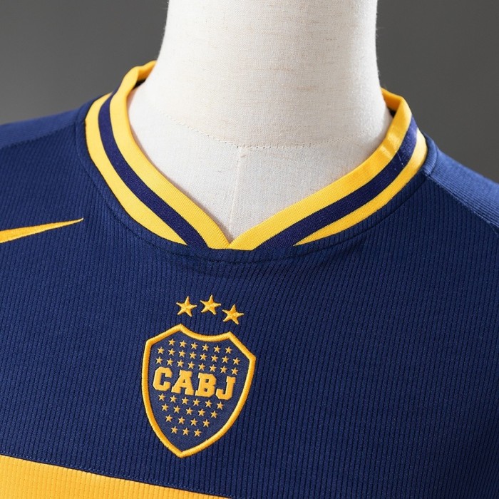 Boca Junios Jersey 2006-07 Home Retro Football Kit