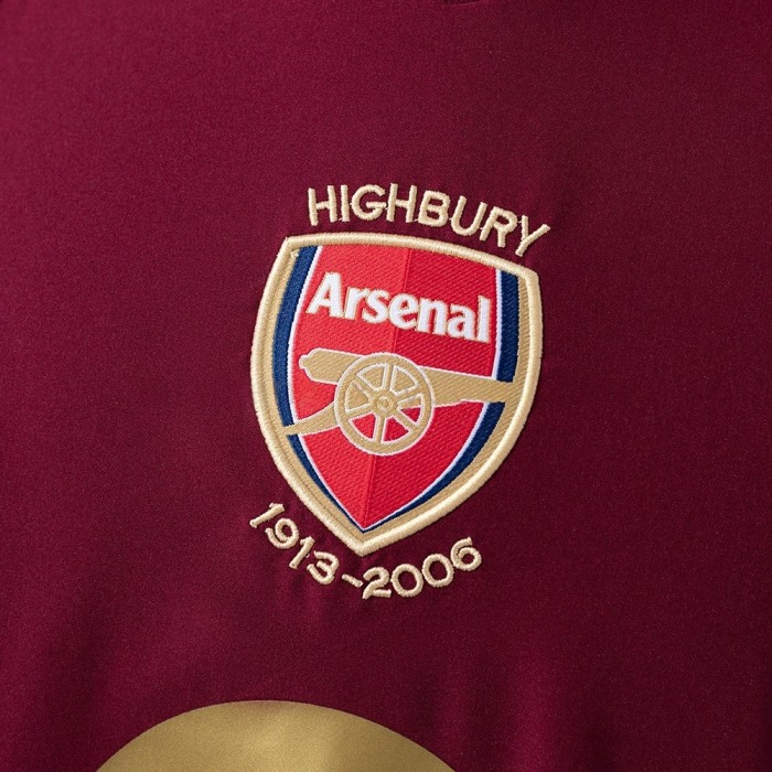 Arsenal Jersey 2005-06 Home Retro Football Kit Long Sleeves