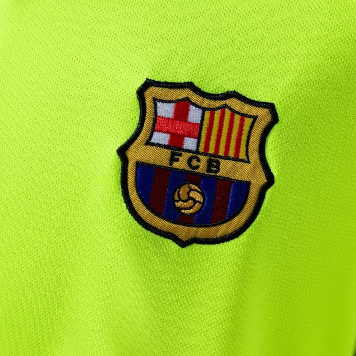 Barcelona Jersey 2005-06 Away Retro Football Kit Long Sleeves