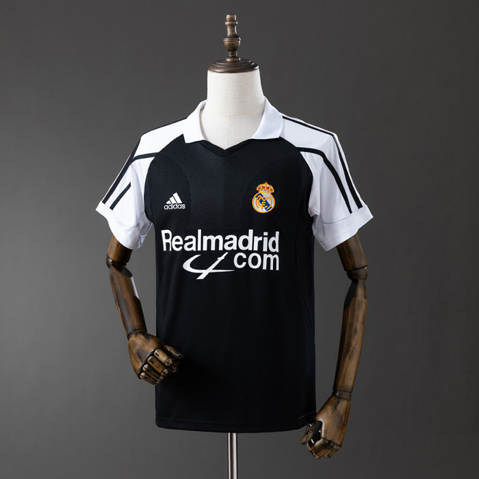 Real Madrid Jersey 2001-02 Retro Away Football Kit