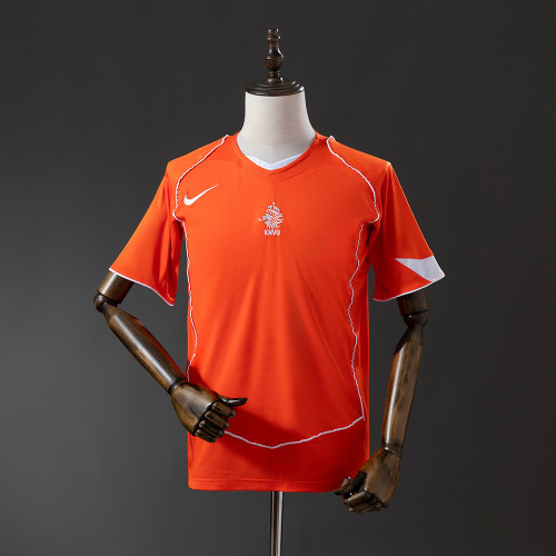 Netherlands Jersey 2004 Home Retro Football Kit