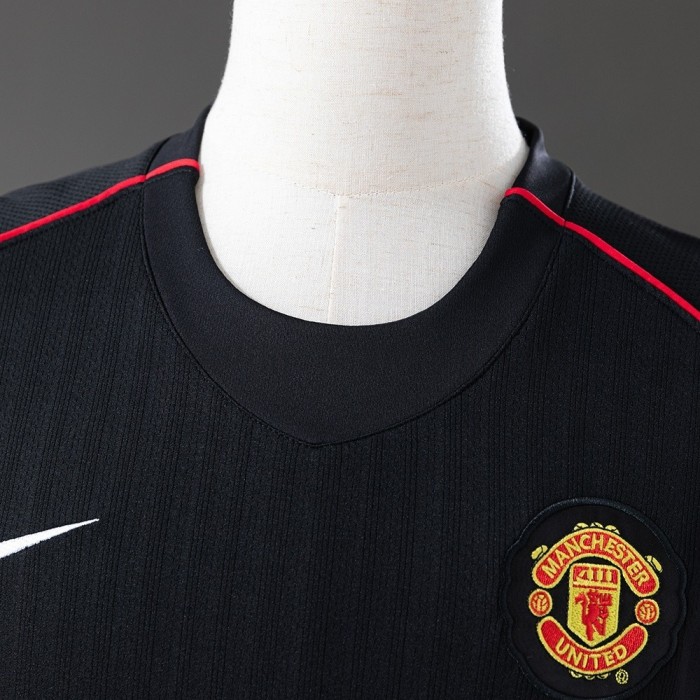 Man United Jersey 2007/08 Away Retro Football Kit