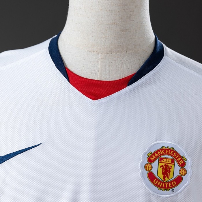 Man United Jersey 2008-09 Away Retro Kit Long Sleeves