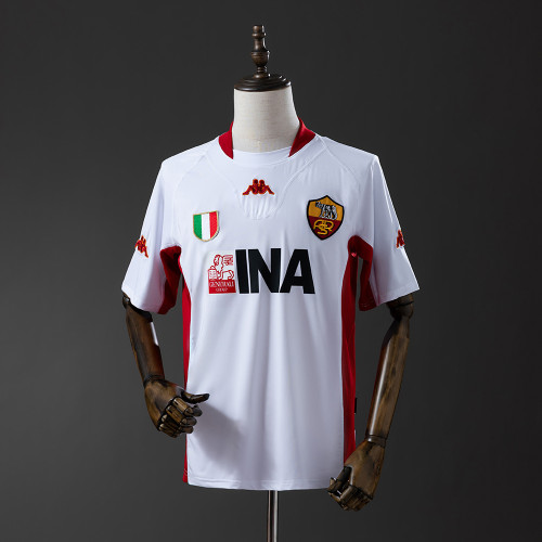 Rome Jersey 2001-02 Away Retro Football Kit