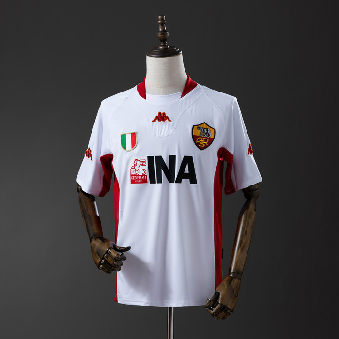 Rome Jersey 2001-02 Away Retro Football Kit