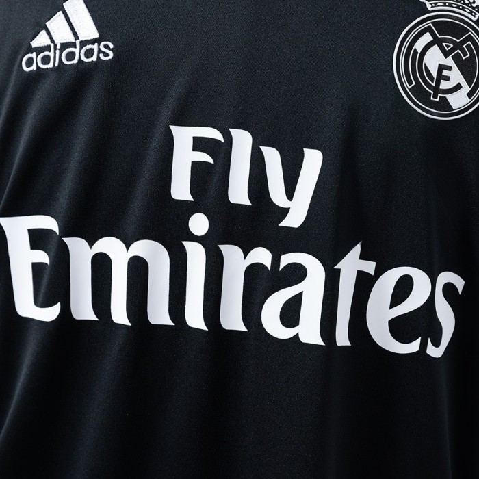 Real Madrid Jersey 2016/17 Third Retro Football Kit Long Sleeves