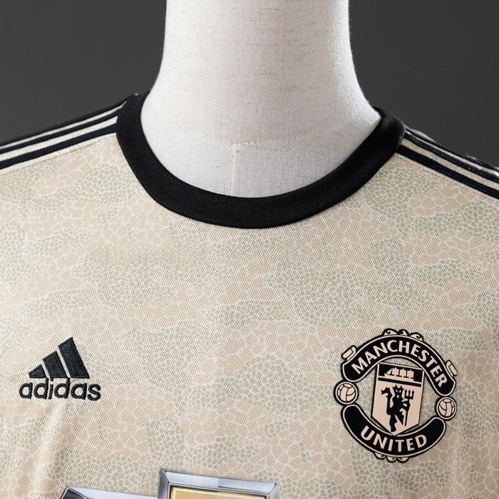 Man United Jersey 2019-20 Away Retro Football Kit