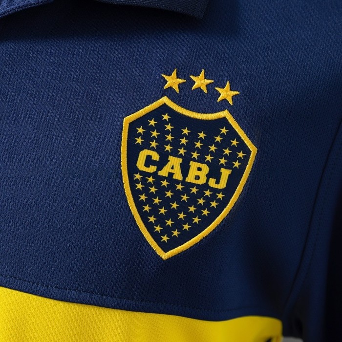 Boca Junios Jersey 2009-10 Home Retro Football Kit