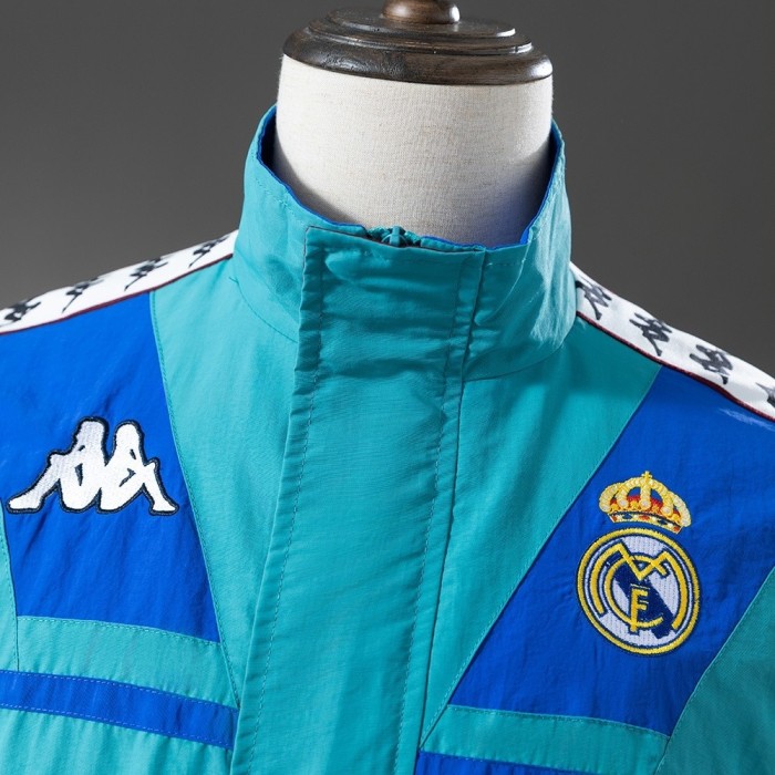 Real Madrid Windbreaker 2025/26 Green Football Kit