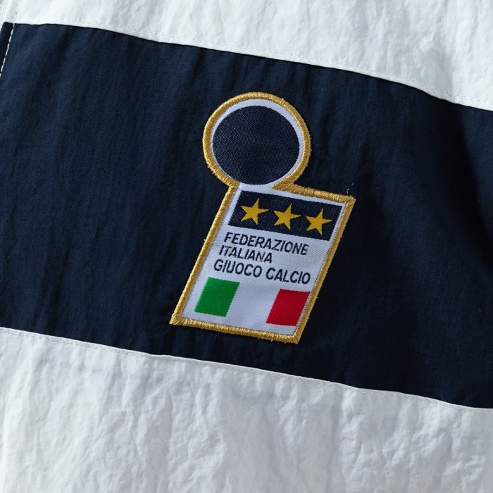 Italy Windbreaker 2025/26 White Football Kit