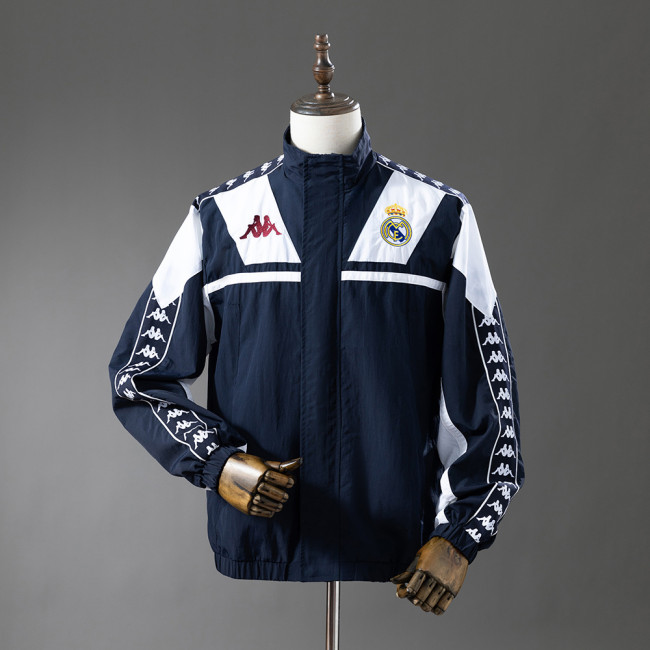 Real Madrid Windbreaker 2025/26 Royal Blue Football Kit