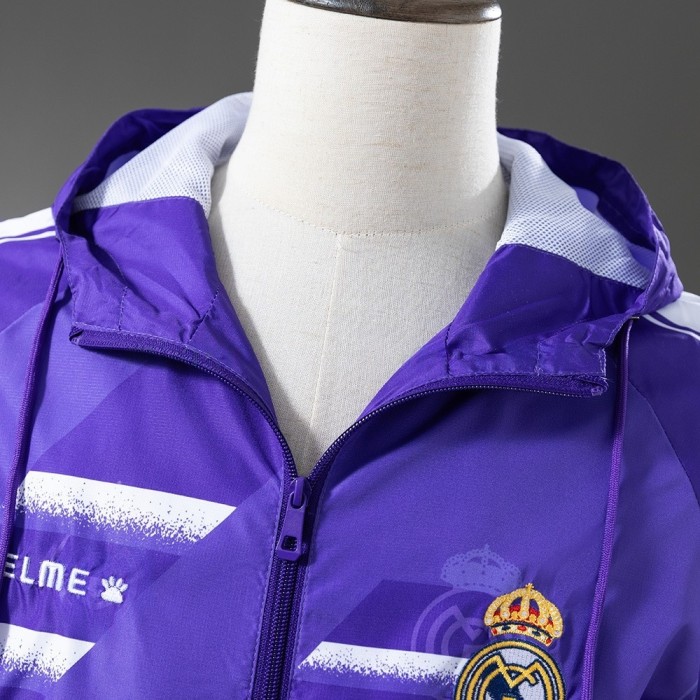Real Madrid Windbreaker 2025/26 Football Kit