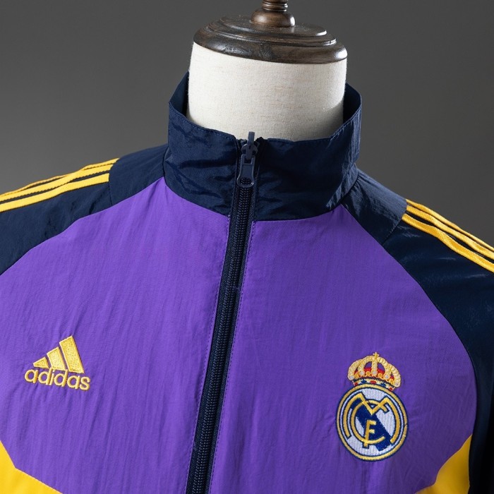Real Madrid Windbreaker 2025/26 Reversible Football Kit