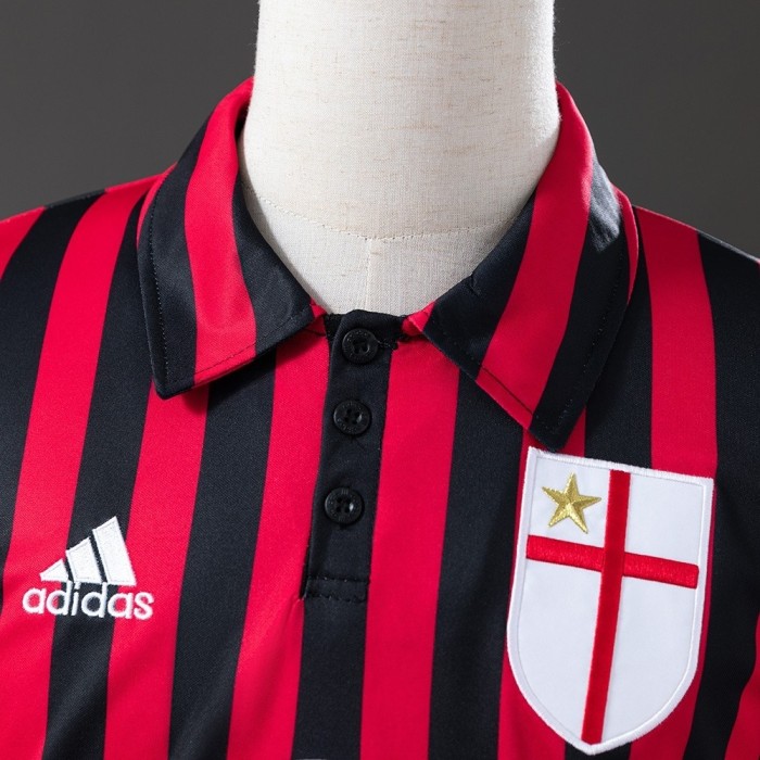 AC Milan Jersey 1999-00 Home Retro Football Kit