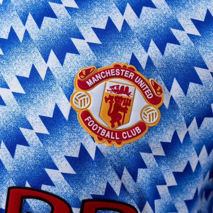Man United Jersey 1990-92 Away Retro Football Kit
