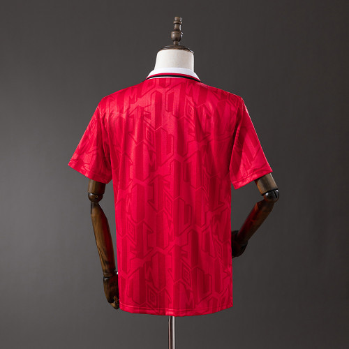 Man United Jersey 1992-94 Home Retro Football Kit