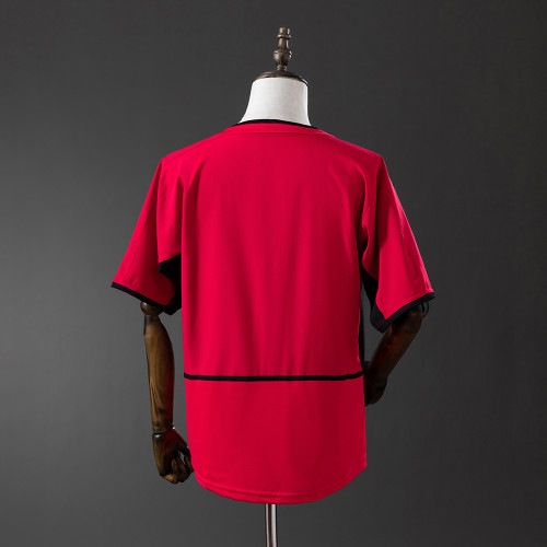 Man United Jersey 2002-04 Home Retro Football Kit