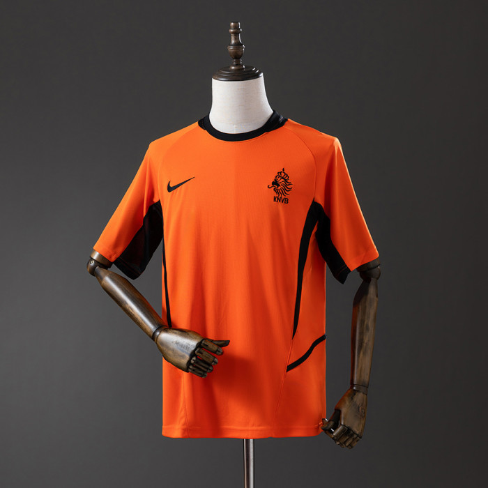 Netherlands Jersey 2002 Home Retro Football Kit