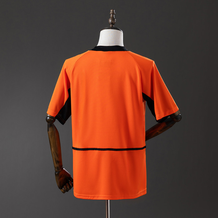 Netherlands Jersey 2002 Home Retro Football Kit