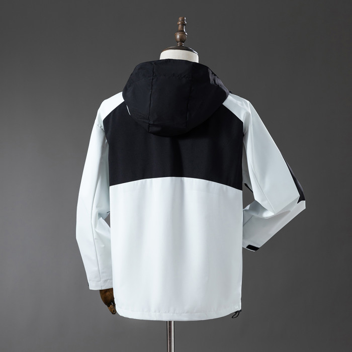 Real Betis Windbreaker 2025/26 Black White Football Kit