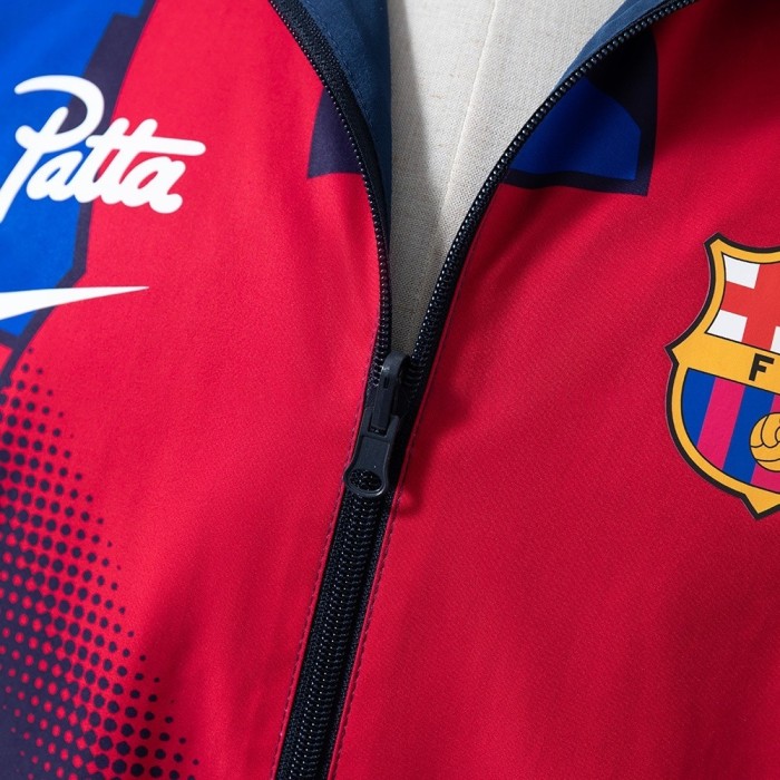 Barcelona Windbreaker 2025/26 Reversible Football Kit