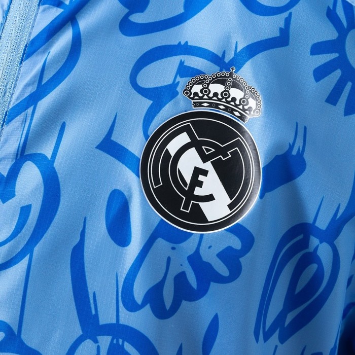 Real Madrid Windbreaker 2025/26 Reversible Football Kit