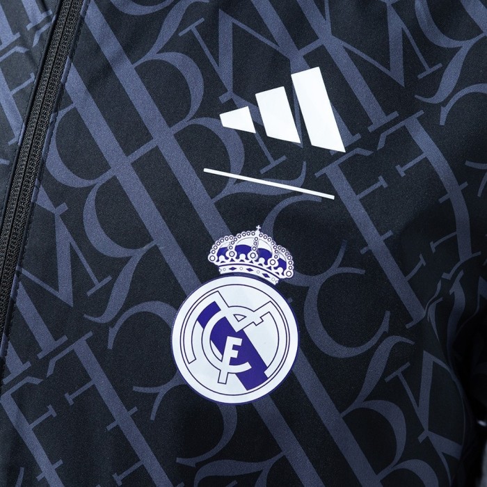 Real Madrid Windbreaker 2025/26 Reversible Football Kit