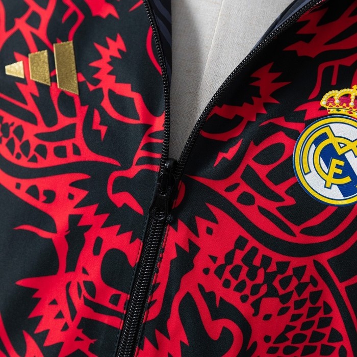 Real Madrid Windbreaker 2025/26 Reversible Football Kit
