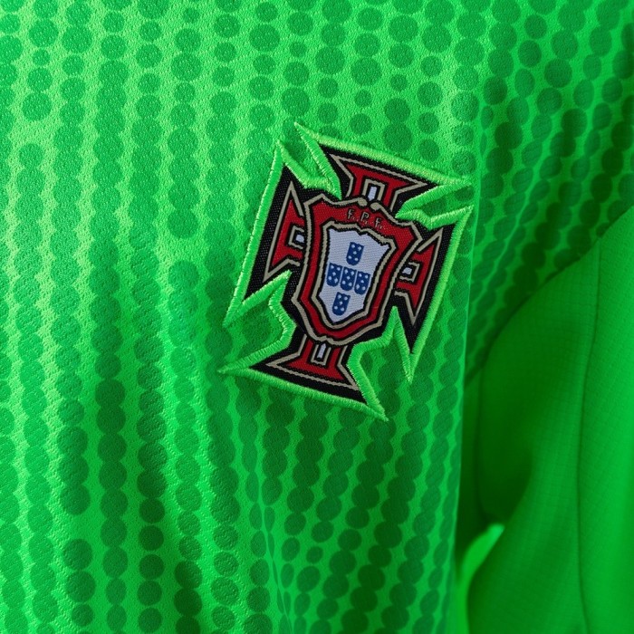 Kids Portugal Jersey 2026 Green Football Kit