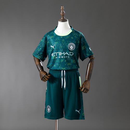 Kids Manchester City Jersey 25/26 Fourth Football Kit