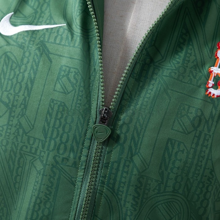 Chelsea Windbreaker 2025/26 Army Green Football Kit