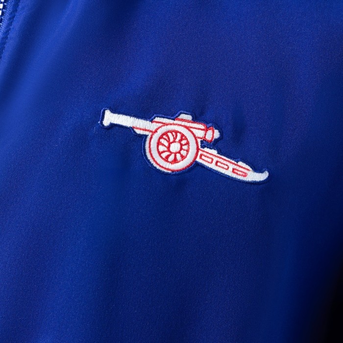 Arsenal Windbreaker 2025-26 Royal Blue Football Soccer Jacket