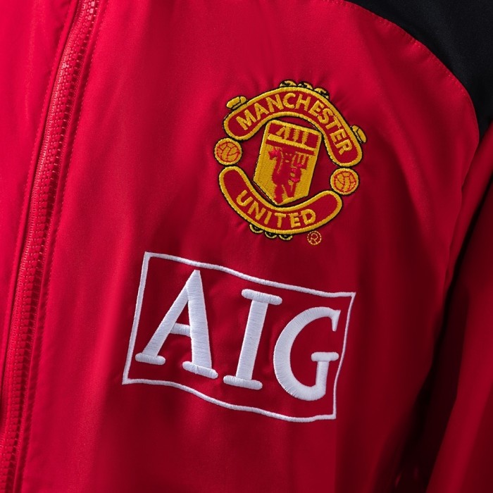 Manchester United Windbreaker 2007-08 Football Soccer Jacket