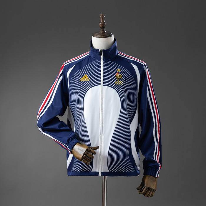 France Windbreaker 2005-06 Retro Football Soccer Jacket