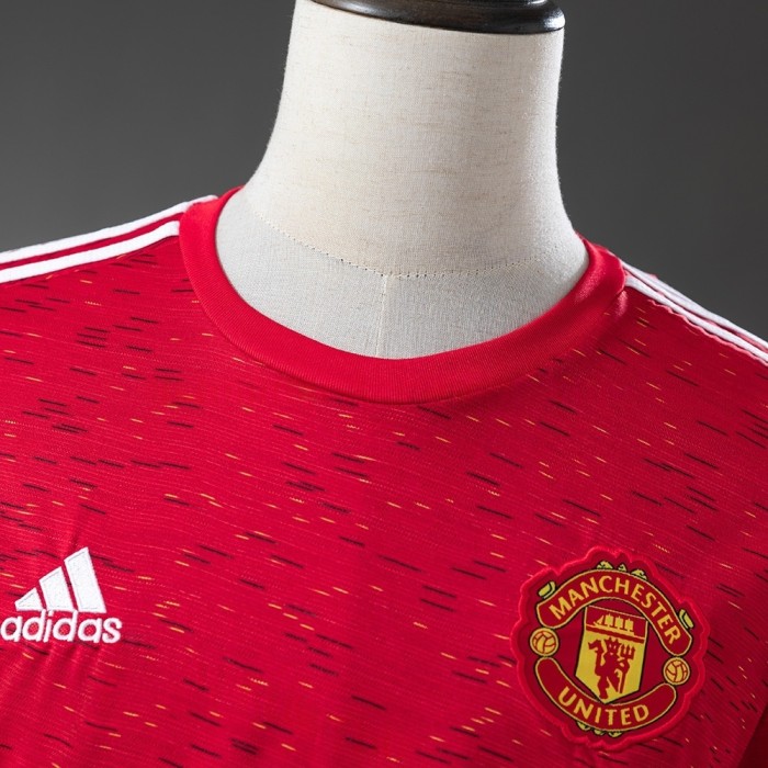 Man United Home Jersey 2020-21 Retro Football Kit Soccer Shirt