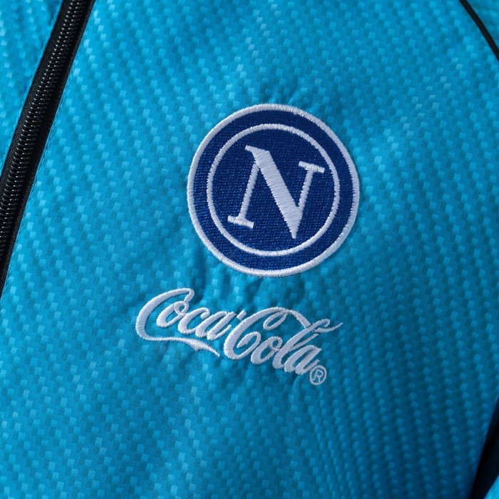 Napoli Windbreaker 2025/26 Blue Football Soccer Jacket