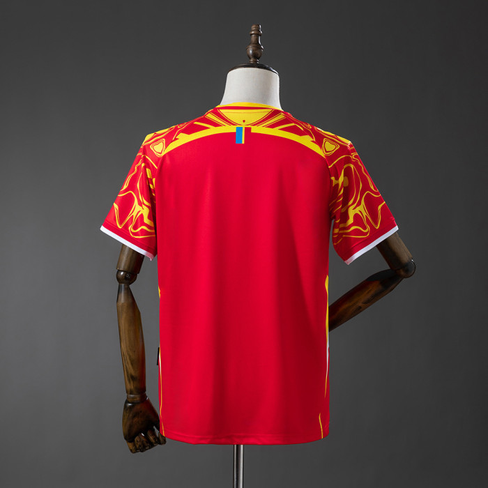 Congo Red Jersey 2026 World Cup Football Kit Soccer Shirt