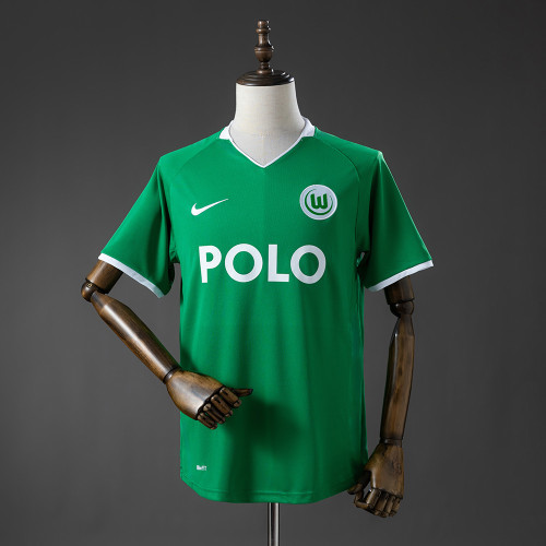 Wolfsburg Home Jersey 2008-09 Retro Football Kit Soccer Shirt