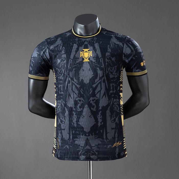 Player Version Portugal Black Jersey 2026 World Cup Special Football Kit Soccer Shirt